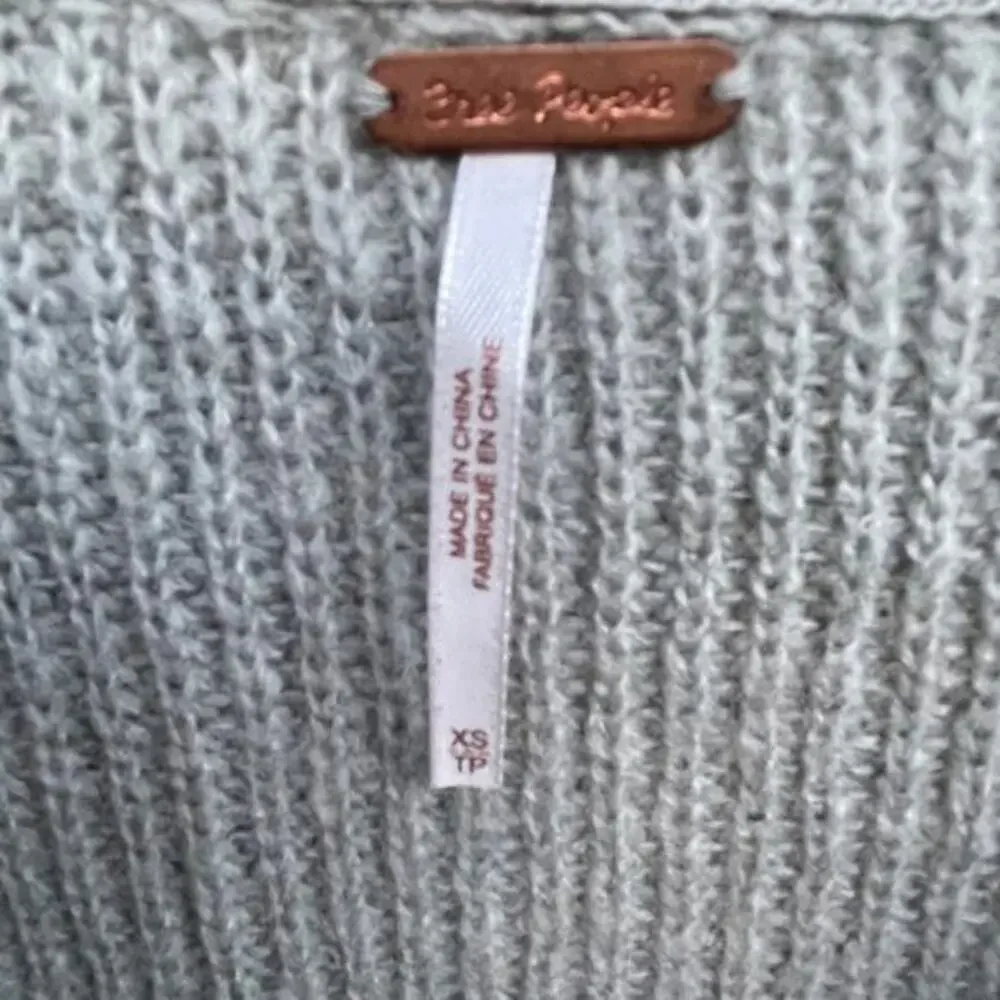 Free People Sweater Autumn Sky‎ Pullover Crew Neck Classic Casual Size XS NWT